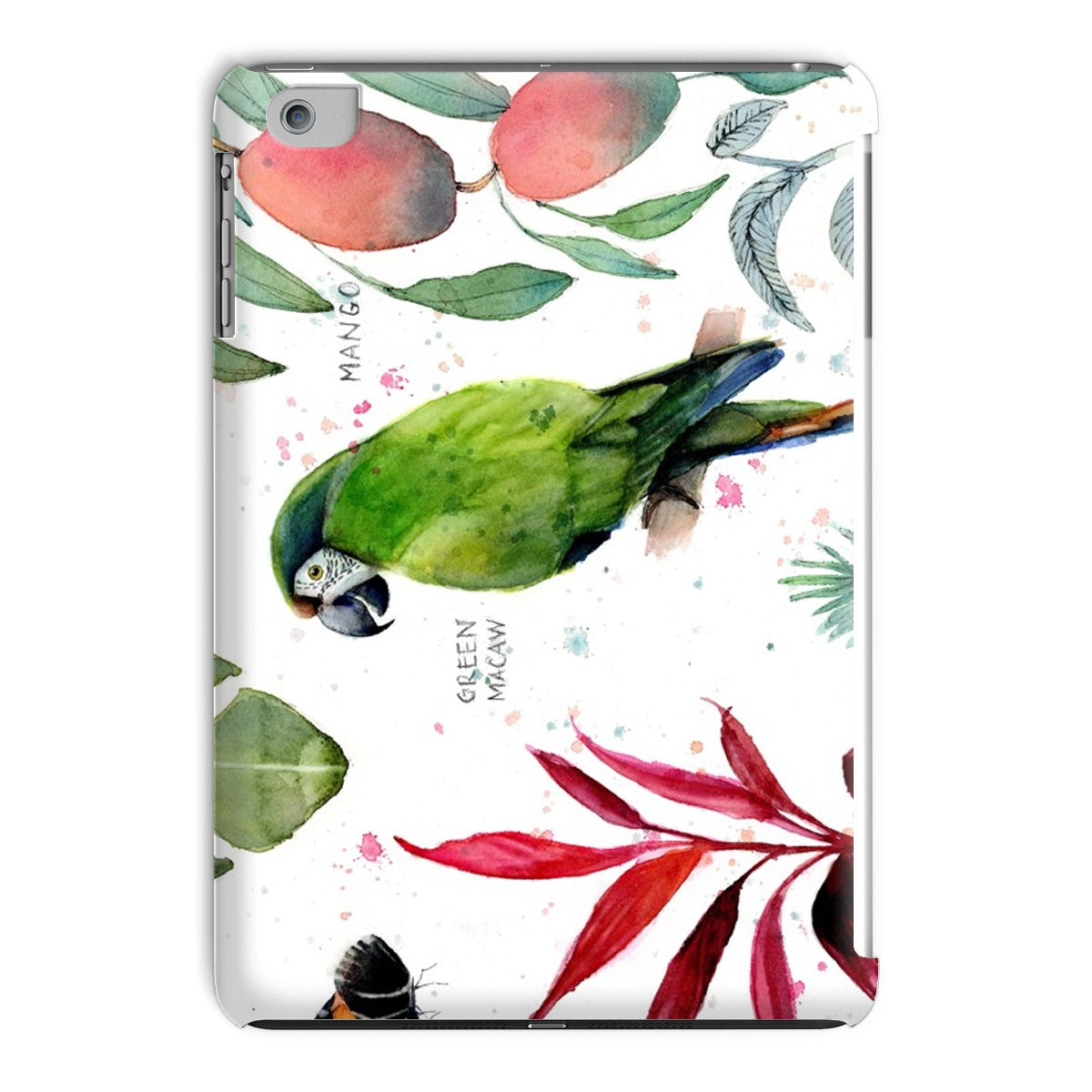 Green Macaw iPad Case