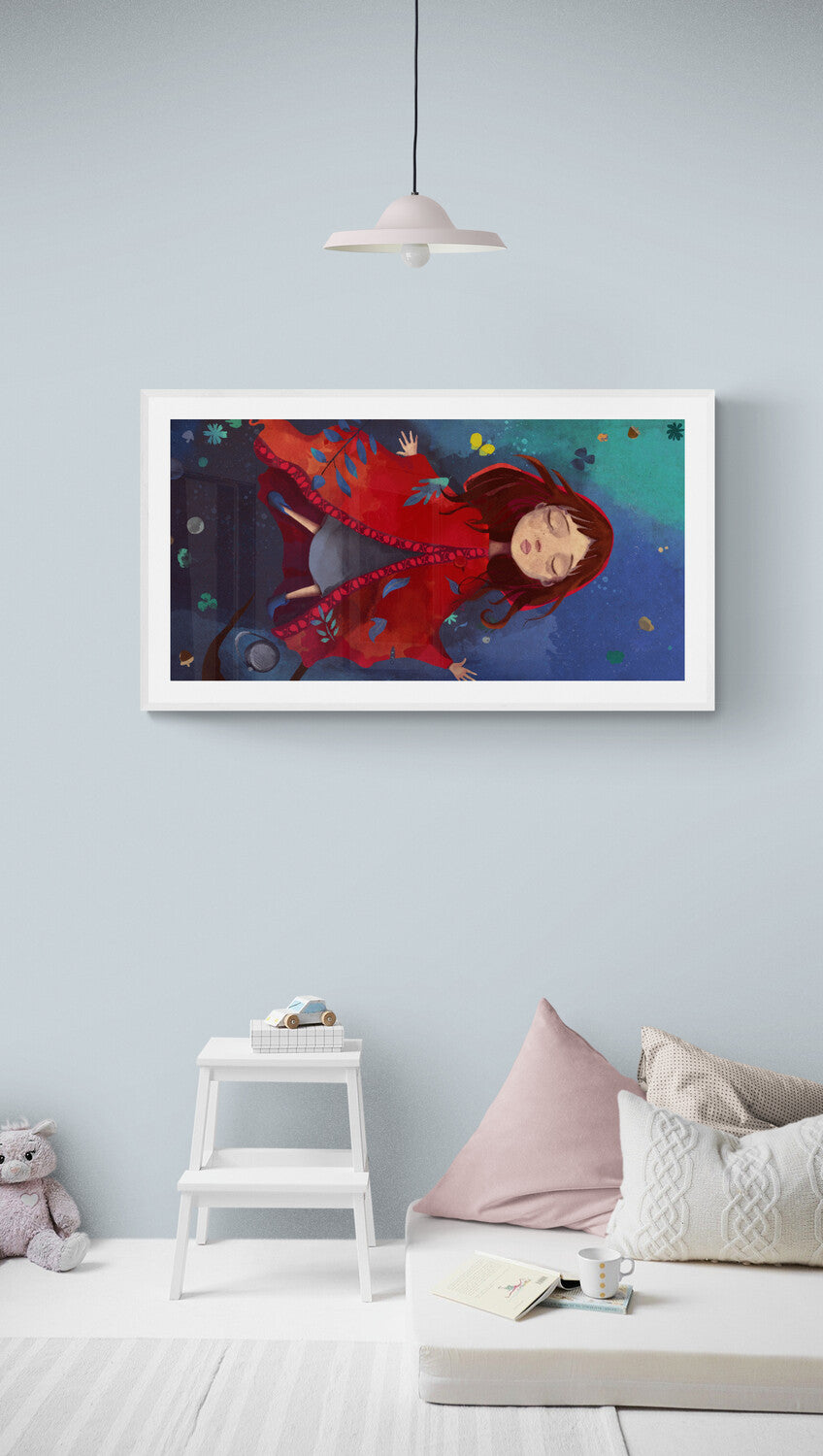 Red Riding Art Print