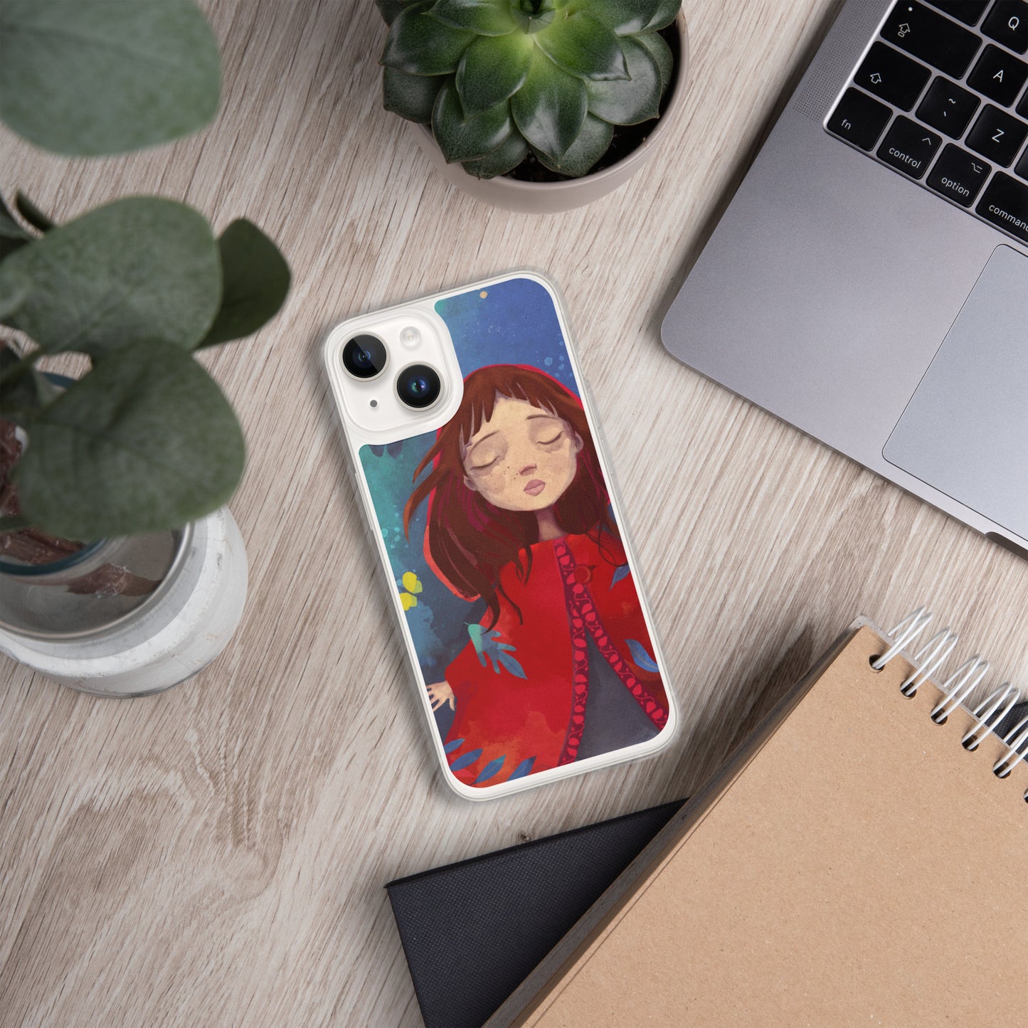 Red riding iPhone Case